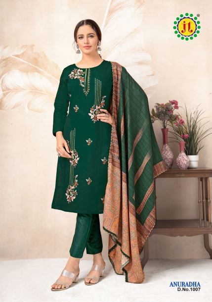 Jt Anuradha Vol-1 Cotton Designer Exclusive Dress Material